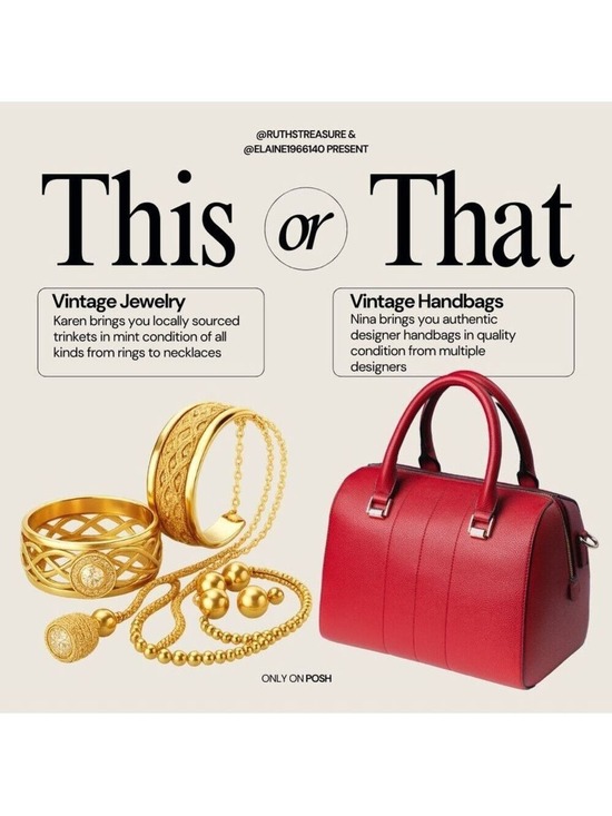 CHANEL Handbags - Vintage luxury Handbags etc or Jewelry. Join us low starts